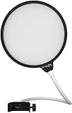 Enabled, 6" Microphone Studio Black/White Pop Filter (DPD BKWT)