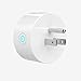 Smart Plugs 2 Pack, BAIVON Mini Smart US Plug Socket WIFI Enabled Switch Compatible with Amazon Alexa and Google Home, Timing Function, No Hub Required, Remote Control from iPhone,iPad,cell phone