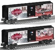 LIONEL 2015 MAJOR LEAGUE BASEBALL ALL STAR BOX CAR