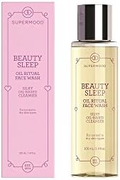 Supermood Beauty Sleep Oil Ritual Anti Aging-Wrinkle Face Wash, 3.5 Ounce