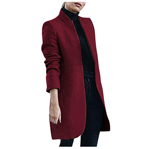 Onefa Women Winter Coat, Ladies Fashion Cardigan Coat Trench Jacket Warm Long Overcoat Outwear