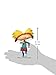 Nick 90's Just Play Hey Arnold Toy Figures