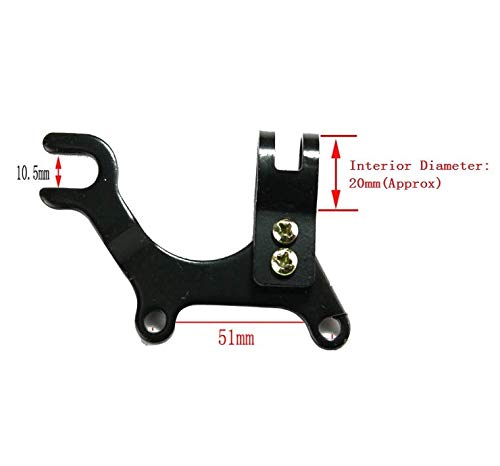 image for Star-Art 20/31.8mm Adjustable MTB Bike Disc Brake Bracket Converter Fr