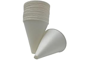SALBREE 25 Disposable Funnel for Single Use, Engine Oil Funnel, Paper Funnel for Dispensers, Motor Oil Funnel, Paper Funnels, Cone Funnel Similar to Valvomax
