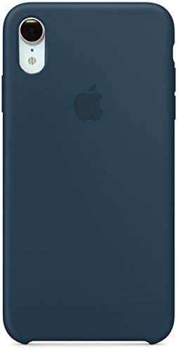 Compatible for iPhone XR Case, Liquid Silicone Case Soft Microfiber Cloth Lining Cushion Compatible with iPhone XR (6.1") (Pacific Green)
