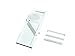 Benriner Mandoline Super Slicer, with 4 Japanese Stainless Steel Blades, BPA Free, 14.5 x 5.25-Inches, New Model