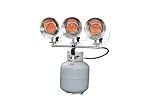 Mr. Heater F242915  MH45T Triple Tank Top Heater, 10000 to 45000 BTU/Hr,Chrome