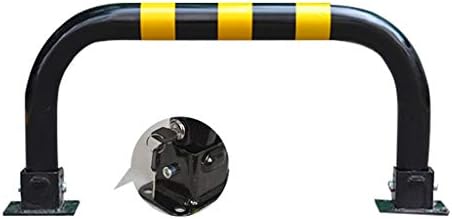 CAOYUYMX Bollard Heavy-duty key lockable folding parking obstacle parking lot safe lane parking interceptor Parking interceptor (Size : 80 * 33cm)