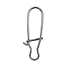 Easy-Catch-100-Count-Pack-Duo-Lock-Snaps-Size-0-8-Black-Nice-Snap-Swivel-Slid-Rings-Stainless-Steel-USA-Fishing-Tackle-Kit-Test-26LB-220LB