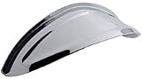 7-1/2" Round Headlight Visor Shield, Chrome, Vintage, Car, Truck, Street Rod, EACH