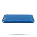 Shamo's Case iPhone 6 Plus and iPhone 6S Plus Transparent Shock Absorption TPU Rubber Gel (Deep Blue)