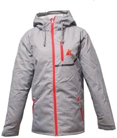Alife and Kickin Bill Dark grey Fire Jacket Winterjacket Windbreaker grey mens