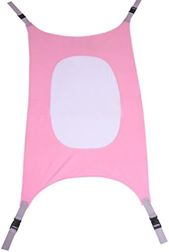 Reizbaby Detachable Baby Hammock for Crib Newborn Infant Baby Folding Crib Cot Sleeping Bed Safety Hammock with Strong Adjustable Straps (pink)
