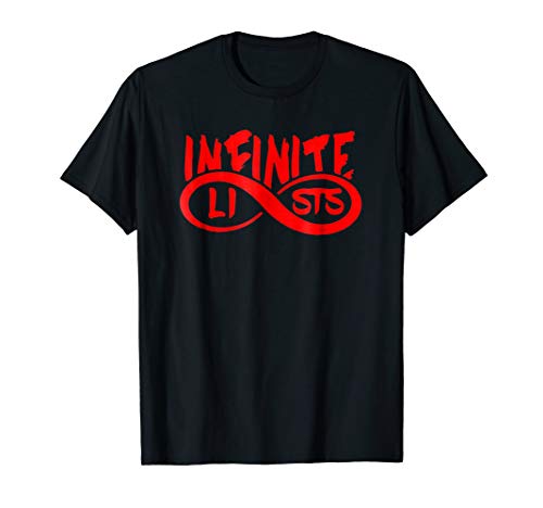 infinite lists shirt