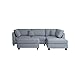 Poundex Upholstered Sofas/Sectionals/Armchairs, Grey
