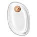 Aesthetica Silicone Makeup Sponge – Easy to Clean / Non-Absorbent Silicone Beauty Sponge Blender - For Cream and Liquid Makeup Application – Latex & BPA Free - Step by Step Instructions Included
