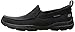 Skechers USA Men's Harper Delen Slip-On Loafer,Black Canvas,11 M US