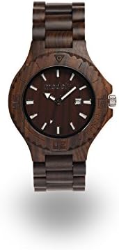 Premium Modply Mens Wood Watch Made with Blackwood - Perfect for Groomsman Gift
