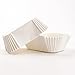 Petite Loaf Cups-White 50/Pkg 1.25