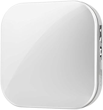 ShellKingdom Magnifying Glass Mirror USB Rechargeable Battery Pack, Light Up Personal Makeup Mirror with a 4000mAh