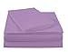 NC Home Fashions Ultra Soft Brushed Microfiber Solid Bed Sheet Set- Cotton Feeling-Deep Pockets - Easy Fit - Breathable & Cooling - Wrinkle, Fade, Stain Resistant-Twin, Lupine -3 Pieces