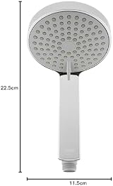 Mira Citrus Shower Head 110mm Chrome 5 Spray Modes Rub-Clean Nozzles view 11