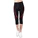 WOSAWE Women Cycling Shorts Bike 4D Gel Padded Workout Leggings, Size L