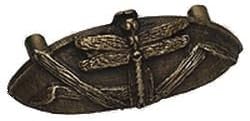 Naturalist Dragonfly 3" Center Cup/Bin Pull Finish: Oil Rubbed Bronze