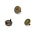 100 Sets Silver Tone Magnetic Purse Snap Clasps Button/Great for Closure Purse Handbag Clothes Sewing Craft No Tools Required 14mm (14T100)