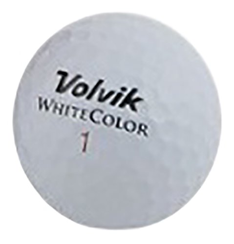 Volvik S3 Golf Balls x Sleeve of 3 (White)