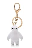 Reindear Big Hero 6 White Baymax Keychain US Seller Us Seller
