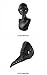 steelsir Halloween Mask Steampunk Long Nose Bird Beak Masks Gothic Black Cosplay Mask