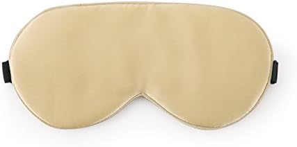 Orose Silk Eye Mask for Sleep and Block Lights,Adjustable Breathable Lightweight (Standard,Champagne)
