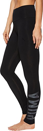 PUMA Women's Swagger Leggings, Cotton Black/Glitter, S