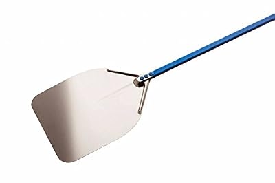 Stainless Steel Solid Rectangle Pizza Peel 13" Head X 20" Handle