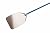 Stainless Steel Solid Rectangle Pizza Peel 13" Head X 20" Handle