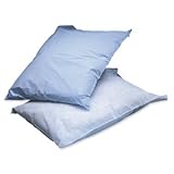NON24345 - Disposable Tissue/Poly Pillowcases,White,Not Applicable