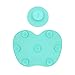 TailaiMei Makeup Brush Cleaning Mat,Set of 2 Silicone Cosmetic Washing Tool with Suction Cups(Green)