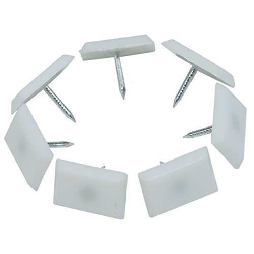 image for Buorsa Pack of 200 Plastic Head Pins Bed Skirt Holding Pins Furniture 