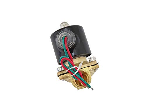 High Performance 1/2 inch 220V-240V AC VAC Brass Electric Solenoid Valve NPT Gas Water Air NC N/C