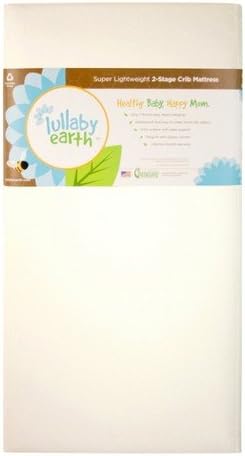Lullaby Earth Super Lightweight 2-Stage Crib Mattress