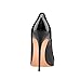 FSJ Women Casual Evening High Heels Shoes Pointed Toe Slip On 10 CM Pumps for Comfort Size 4-15 US