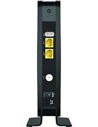 Empaque de cable de módem 3.0 C3000 y amplificador de señal WiFi de la marca NETGEAR N300 WN2000RPT 200NAS , Negro