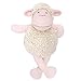 Zooawa Stuffed Animal Plush Toy, Soft Cute Lamb Bedtime Sheep Figure Nursery Toy for Toddlers, Pink, 13”