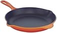 Le Creuset Enameled Cast-Iron 11-3/4-Inch Skillet with Iron Handle, Flame