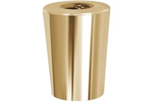 KROME DISPENSE Krome Faucet Handle Ferrule – PVD Coated-Non-Through Thread for Faucet Repair - C244