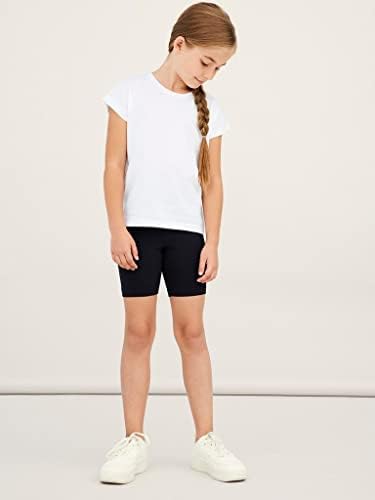 Nkfvivian 2P Solid Short Legging Noos, Pantaloncini Bambine e ragazze, Nero (Black), 134-140