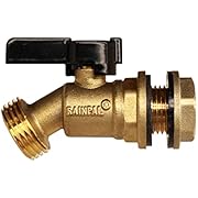 RAINPAL RBS005 Brass Water Container/Rain Barrel Quarter Turn Spigot(LF Compliant)