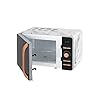 Tower T24021WMRG Digital Microwave with 60-Minute Timer and 8 Autocook Settings, 20L, 800W White Marble and Rose Gold
