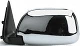 89-95 TOYOTA PICKUP MIRROR LH (DRIVER SIDE) TRUCK, Manual, Chrome, Corner Mount (1989 89 1990 90 1991 91 1992 92 1993 93 1994 94 1995 95) TY10L 8794089139
